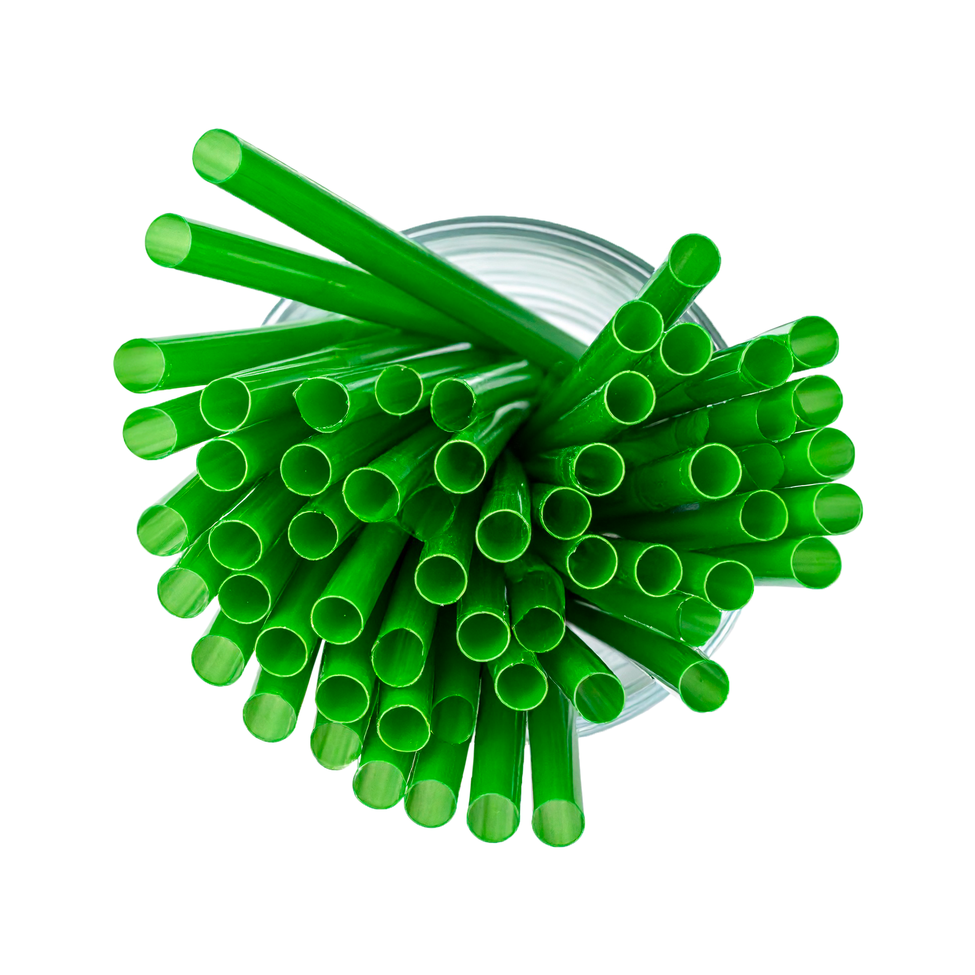 Grandes pailles biodégradables